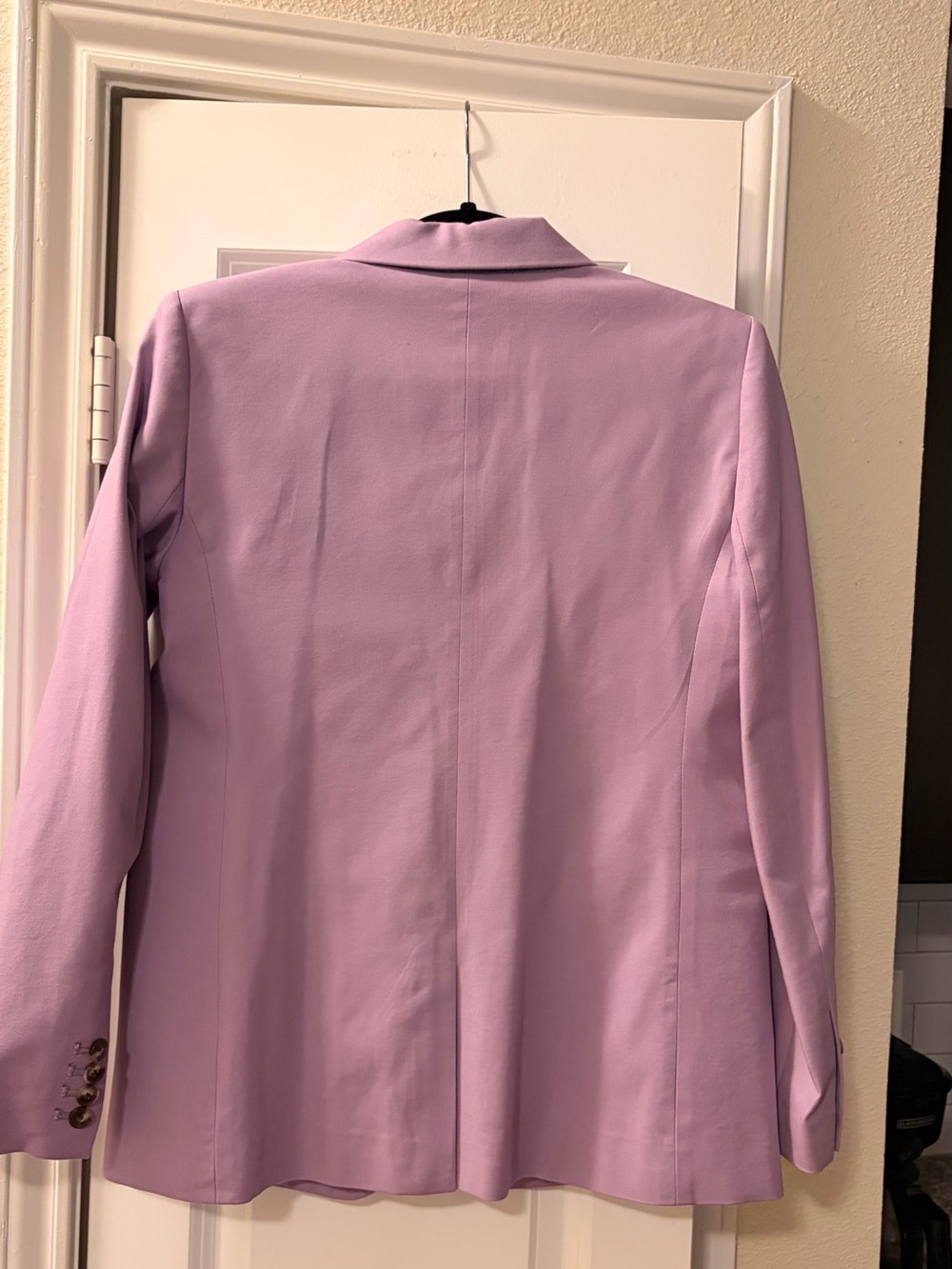 Ann Taylor Lavender Single-Button Blazer - Picture 7 of 11
